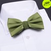 Sage Green Bow Ties For Men - Mens Woven Pre