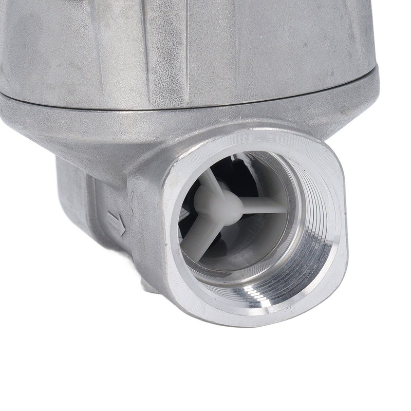 1 Inch Flow Meter LCD Display Digital Turbine Flow Gauge