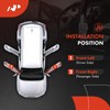 A-Premium 2-Pack Front Left and Right Door Check Compatible with