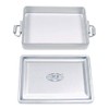 MFH Waterproof Aluminium Box, Silver, 13.3 x 9.2 x 3.4