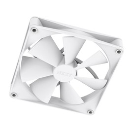 NZXT F140P Static Pressure Fans - RF-P14SF-W1 - Consistent Pressure - Powerful Cooling - Long Lifespan - 140mm Fan Single Pack - White