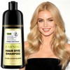 Blonde Hair Dye Shampoo 3 in 1 to Cover Grey