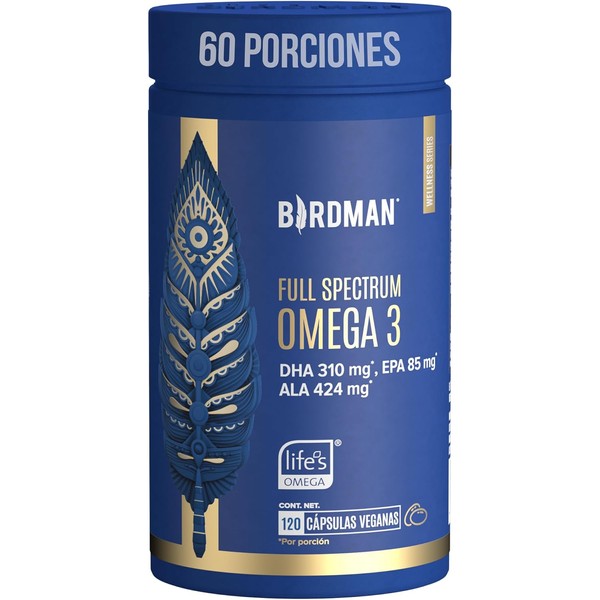 Birdman Full Spectrum Omega 3 a base de Algas y