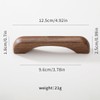 AENZOOY 6 Pack Walnut Wood 3.78 Inch (96 mm) Wood