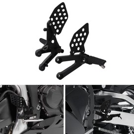 TCMT Front Driver FootPegs Footrest Bracket Fit For Honda CBR 600RR CBR600RR 07-24 Sand Black