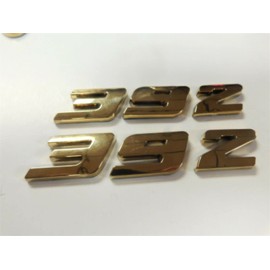 GOLD 392 ENGINE ID EMBLEMS - (PAIR)