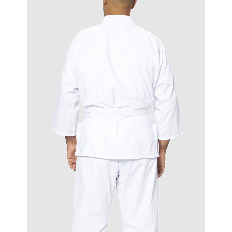 KWON Junior Judo Children's Martial Arts Uniform, white, 130 cm