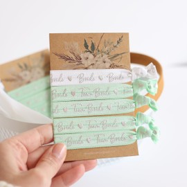 heaven+paper JGA 5 Bracelets Set Team Bride/Bride as Accessory Decoration for Hen Party for Women for Wedding Soft & High Quality, Rubber