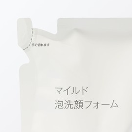 MUJI 83941130 Mild Foam Facial Wash Foam (Refill), 6.1 fl oz (180 ml)