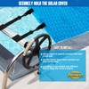 2024 Upgraded Pool Solar Cover Reel Straps,18 Pcs Including 6