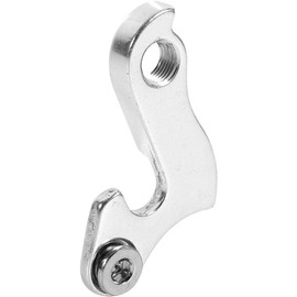 CYTGOUPER 5.7x4.3cm Derailleur Hanger,Aluminium Alloy Rear Derailleur Hook,Silver Derailleur Hanger Alignment Tool for Most Types of Mountain Road Racing Bikes Frame Protection(7#)