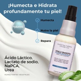 Crema Humectante Reparadora Ácido Láctico Y Hialurónico Ed Tipo de piel Seca