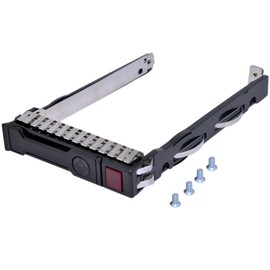 RGBS 2.5" SFF SAS SATA HDD Tray Caddy for HP Proliant 651687-001 651699-001 G8 Gen8 Gen9 G9 ML350p ML350 DL360e DL360p DL320e DL380e DL380P DL160 SL270s 230 series with 4 mounting screws
