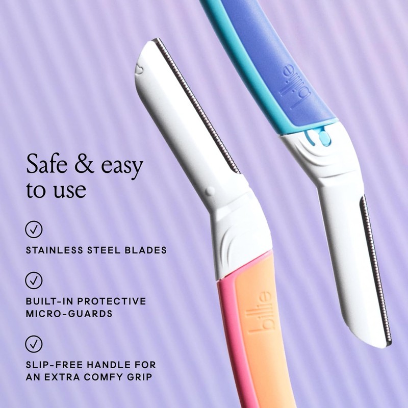 Billie - Kit de inicio de Dermaplane - Mango reutilizable