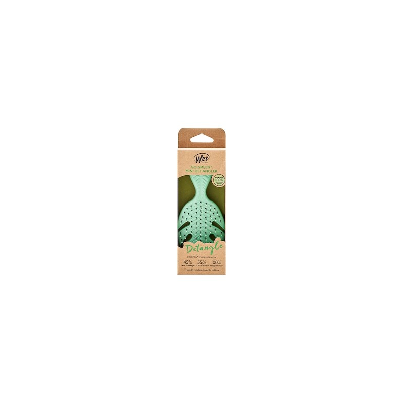 WetBrush Go Green Mini Detangler - Green