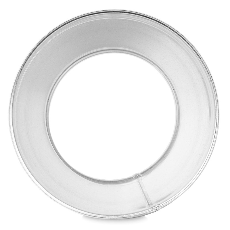 8" to 6" Inch Ventilation Duct Reducer - Galvanized Steel