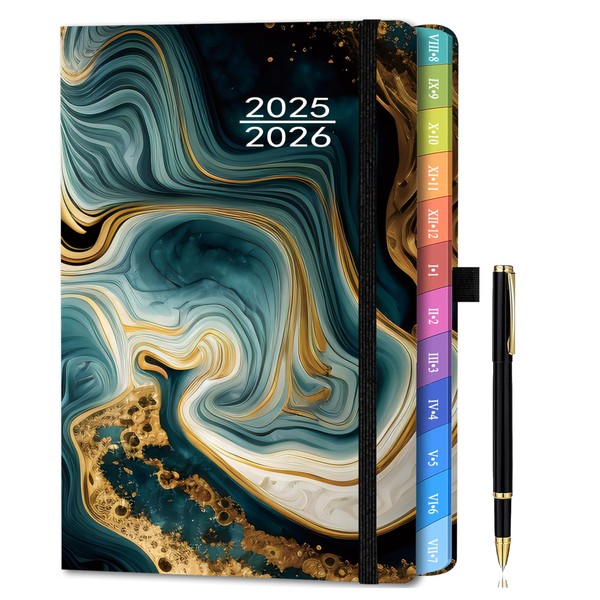 A5 Calendar 2025/2026 - Weekly Calendar & Appointment, 1 Week