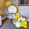 FOTIOMRG 120pcs 5 inch Yellow Balloons, Small Yellow Latex Party