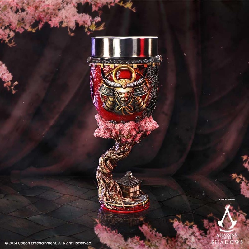 Nemesis Now Assassin's Creed Shadows Goblet 19.5cm, Resin, Red, Cast