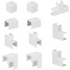 Lion Electric Cable Duct Connectors Multipack 15 x 10 mm