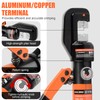 HZLZRZ Hydraulic Crimping Tool and Battery Cable Crimper Tool, Rope