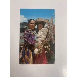 Navajo Mother & Child at Museum of American Indian Heye Foundation- Postcard
