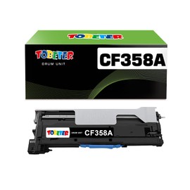 ToBeter Compatible 828A CF358A Drum Unit Replacement for HP 828A Black Imaging Drum for Color Laserjet Enterprise Flow M880z M880z MFP M855dn M855x M855xh Printer Drum, 1 CF358A Black Drum Unit, 30K