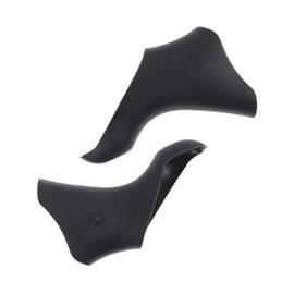 SUKOUSRAM Bike Brake Levers Hoods Compatible with Shimano Ultegra 105 ST-5600/ST-6600/ST-5601,Pair of Black