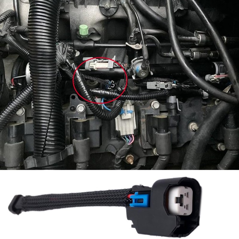 8PCS Wire Harness Adapter Compatible with Mini Delphi Multec 2