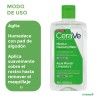 💧✨ CeraVe Agua Micelar Limpiadora Facial Desmaquillante (295ml): Limpieza Suave