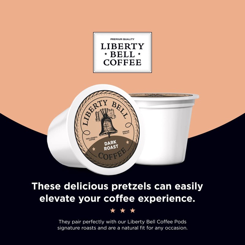 Liberty Bell Real Milk Chocolate Covered Mini Pretzels, 40 Ounce