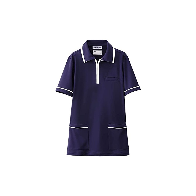 Nurse 9382204A Polo Shirt, Side Pocket, Zipper, Nursing, Nursing, Nursing,