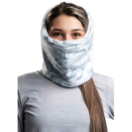 Aqua Design Neck Gaiter Warmer Women: Winter Cold Weather Polar Fleece Shield: Snow