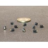Kmac Alloy Steel Set Screws, Brass Tip, 6-32 x 3/16"