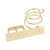 Hair Dryer Holder Hair Straightener Storage Bracket Rack Space Aluminum