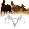 Stainless Steel Kimberwicke Bit Low Port Mouth Horse Chewing Mouth