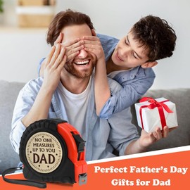 Svnntaa Birthday Christmas Gifts for dad Stocking Stuffers for Men Cool Gadgets for Husband Grandpa from Daughter Son Tool Woodworker Carpenter Gift, Engraved Tape Measure 25 FT Tape Measure Tool Gift