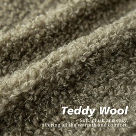 Foindtower 2 Pieces 20x20 Inch Sage Green, Faux Fur Throw Pillow Cover Accent Sherpa Pillow Fuzzy Soft Pillowcases Sheepskin Decorative Fleece Cushion Case for Bed Couch Living Room