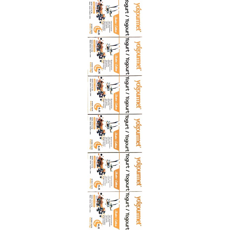 Yogourmet Original Yogurt Starter, (18g per unit x 6 units)