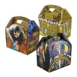 Pirate Captain Party Food/Goodies Boxes (10 supplied)