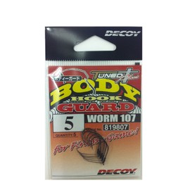 Decoy. Tuned Plus. Worm 107, Body Guard. #6, 5pcs