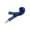 20mm Lanyard with Safety Break Away and Metal Clip -