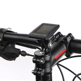 skrskr Adjustable Bike Stem Top Cap Mount Holder with 4 Adapters for Garmin for Bryton for Cateye for Wahoo Cycling Computers