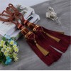 ZHMF 1 Pair Curtain Tiebacks Holdbacks Clip Binding Rope Tie