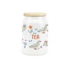 Purely Home Ducks & Flowers Ceramic Tea Storage Canister -