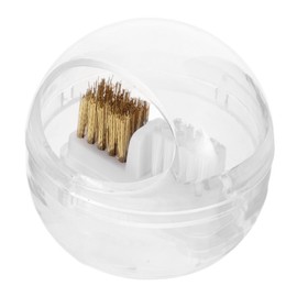 OATIPHO Nail Drill Bits Cleaning Brush Box Portable Manicure Supply with Detachable Design Stylish Appearance Easy to Use Nail Drill Bit Dust Brush for Cleaning