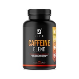 Cafena Anhidra 240 Cpsulas de 700 mg. Adicionada con Matcha, Melena de Len, Taurina y Vitamina B1. Ingredientes Naturales. Caffeine Blend B Life      