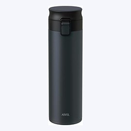 Asbel TLW500 Vacuum Insulated Tumbler, Easy Care, 16.9 fl oz (500 ml), Black A3312