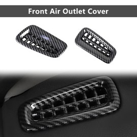 Fancemot 14 Pcs Carbon Fiber Interior Decor Kits Compatible with Honda Civic 11th Gen 2022-2024, Front Air Outlet Cover Steering Wheel Cover Window Lift Switch Cover Centre Console Panel Cover