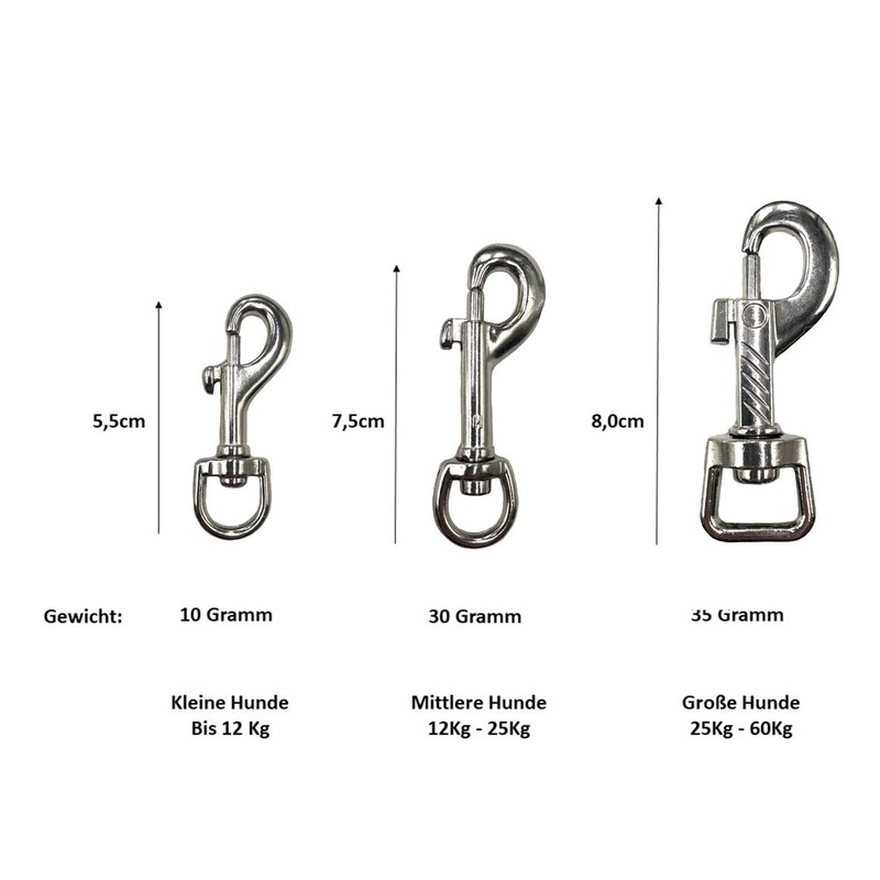 Kurzführer Biothane Dog Lead Biothane 9 mm / 13 mm